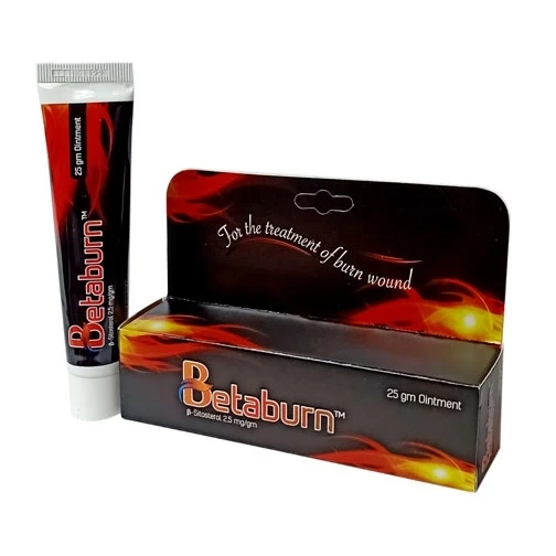 Betaburn Ointment, β-Sitosterol 0.25% w/w, 25 gm tube