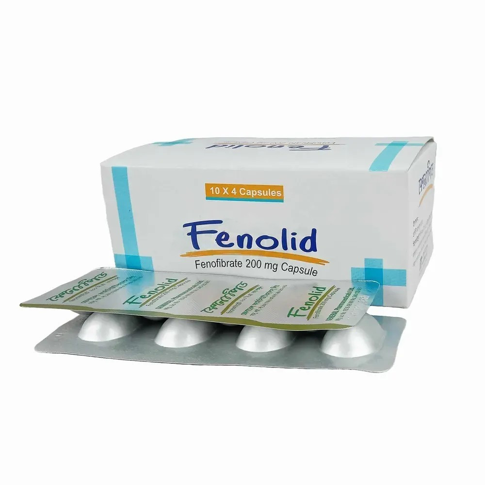 Fenolid Capsule, Fenofibrate 200 mg