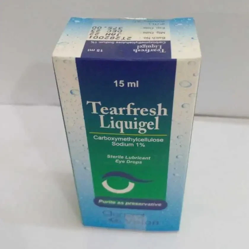 Tearfresh Liquigel Ophthalmic Solution 15 ml drop, Carboxymethylcellulose Sodium 1%