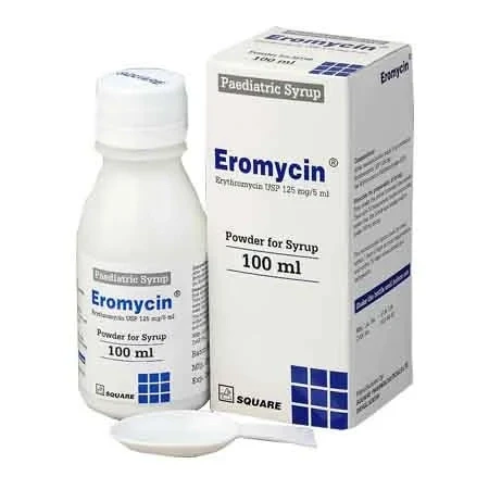 Eromycin Powder for Suspension 100ml,, Erythromycin 125 mg/5 ml