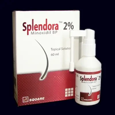 Splendora Scalp Solution 60ml, Minoxidil 2%
