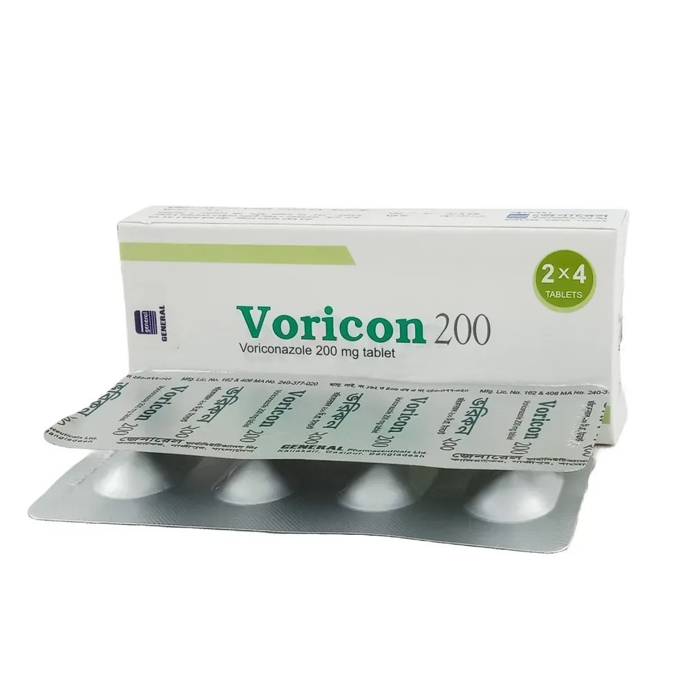 Voricon Tablet, Voriconazole 200 mg