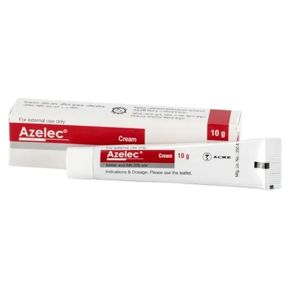 Azelec Cream 10 gm tube, Azelaic Acid 20%