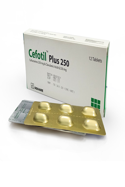 Cefotil Plus Tablet, Cefuroxime Axetil + Clavulanic Acid 250 mg+62.5 mg