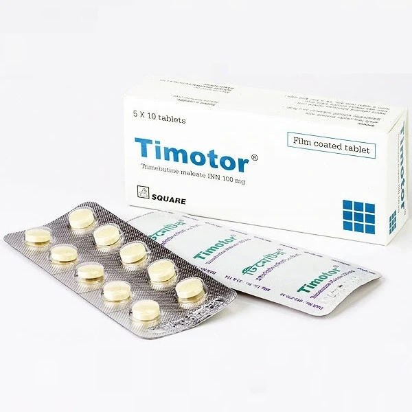 Timotor Tablet, Trimebutine Maleate 100 mg