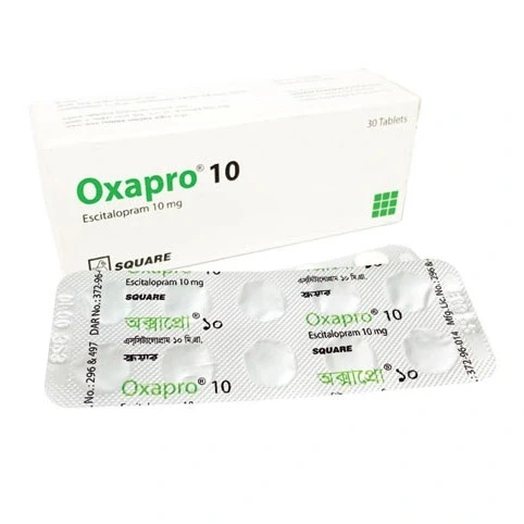 Oxapro Tablet, Escitalopram Oxalate 10 mg