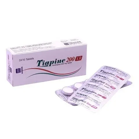 Tiapine XR Tablet (Extended Release), Quetiapine Fumarate 200 mg