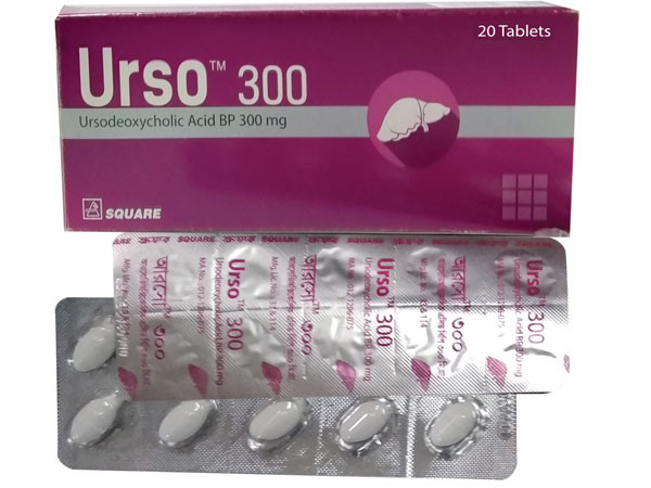 Urso Tablet, Ursodeoxycholic Acid 300 mg