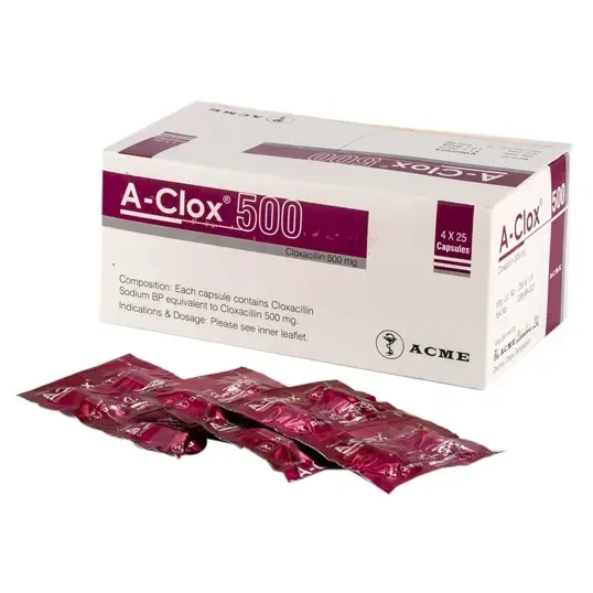 A-Clox Capsule, Cloxacillin Sodium 500 mg