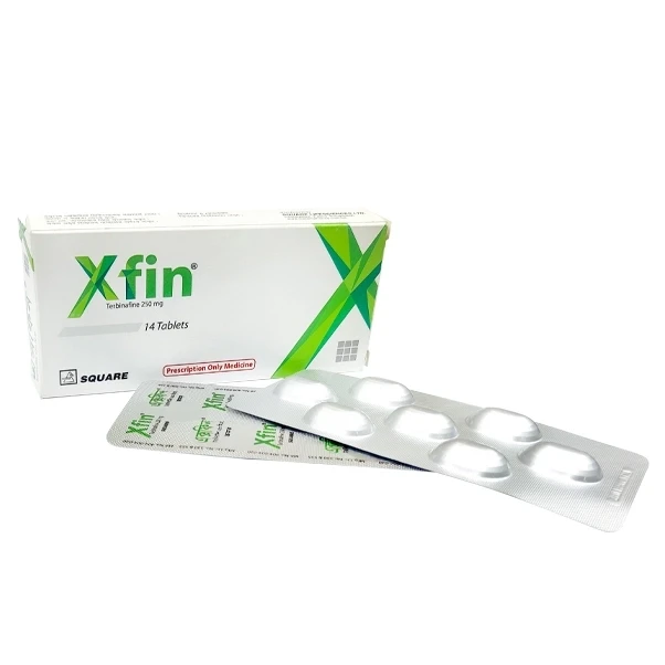 Xfin Tablet, Terbinafine Hydrochloride 250 mg