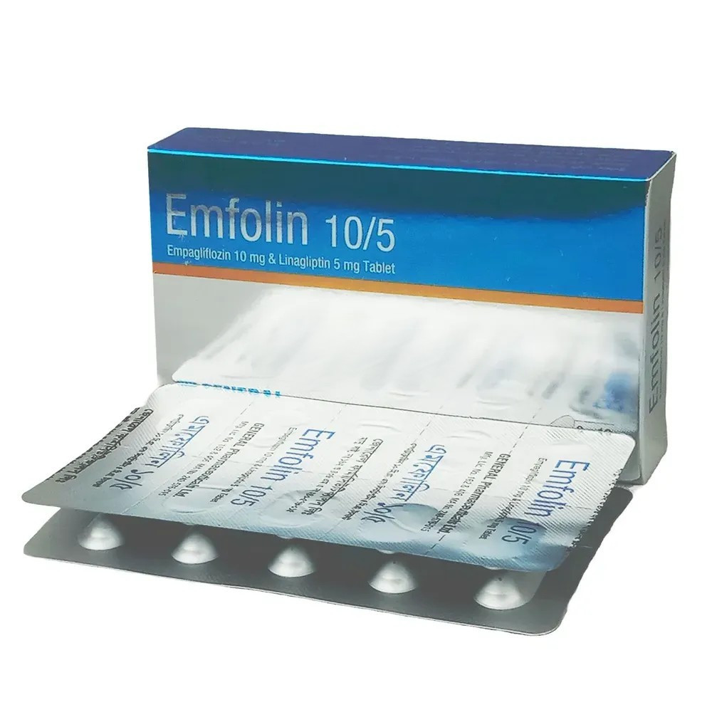 Emfolin Tablet, Empagliflozin + Linagliptin 10 mg+5 mg