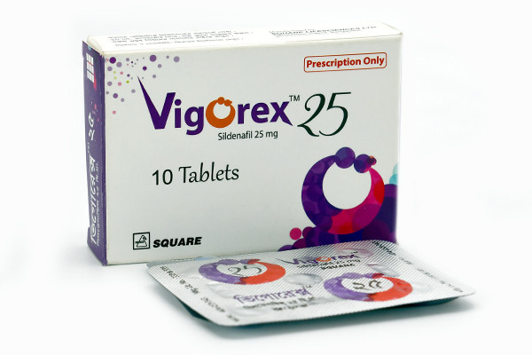 Vigorex Tablet, Sildenafil Citrate 25 mg