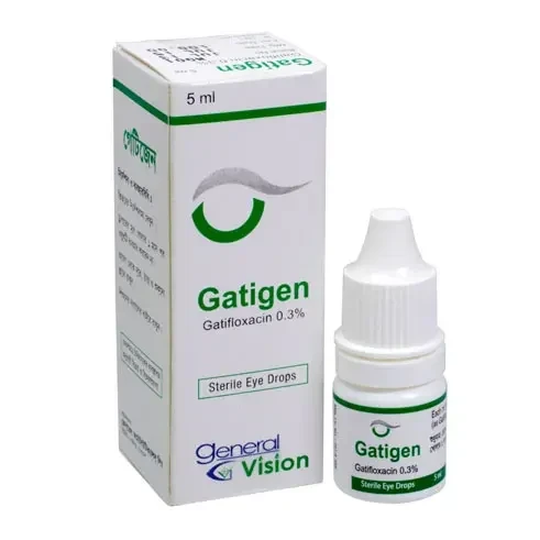 Gatigen Ophthalmic Solution 100 ml, Gatifloxacin 0.3%