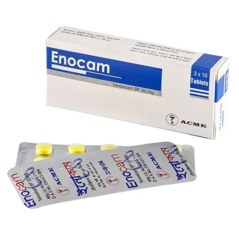 Enocam Tablet (10 tablets Strip), Tenoxicam 20 mg