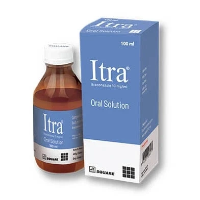 Itra Oral Solution 100ml, Itraconazole 50 mg/5 ml
