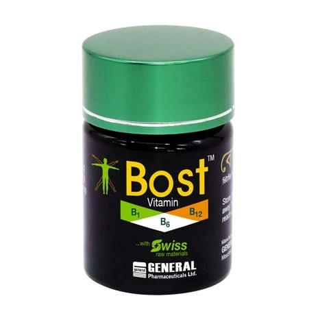Bost Tablet, Vitamin B1, B6 & B12 100 mg+200 mg+200 mcg