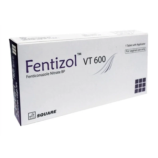 Fentizol VT Vaginal Tablet, Fenticonazole Nitrate 600 mg