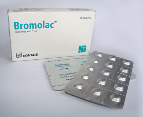 Bromolac Tablet, Bromocriptine Mesylate 2.5 mg