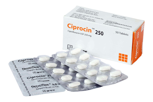 Ciprocin Tablet,  Ciprofloxacin 250 mg