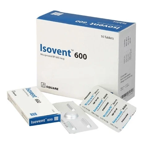 Isovent Tablet, Misoprostol 600 mcg