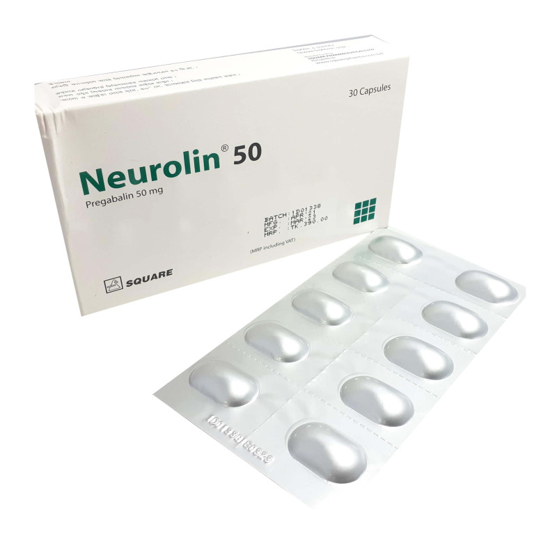 Neurolin Capsule, Pregabalin 50 mg