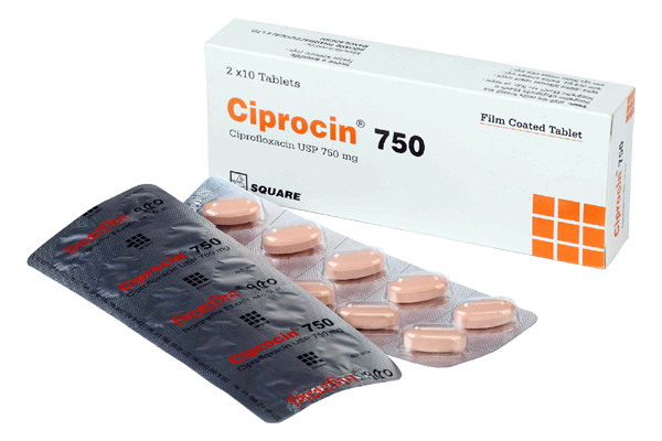 Ciprocin Tablet, Ciprofloxacin 750 mg