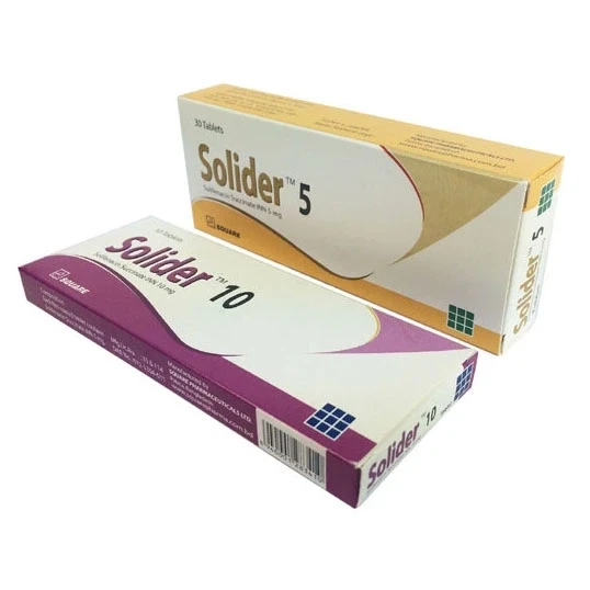 Solider Tablet, Solifenacin Succinate 10 mg