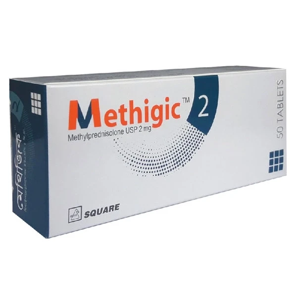 Methigic Tablet, Methylprednisolone 2 mg