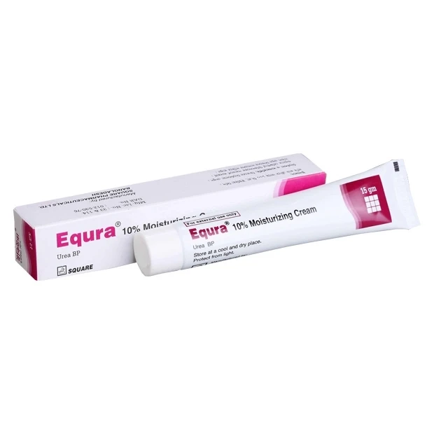 Equra Cream 15gm tube, Urea 10% w/w