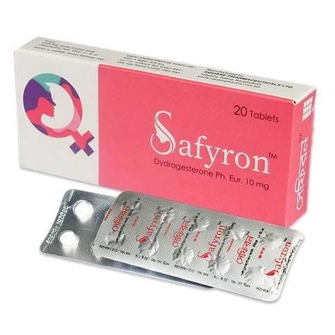 Safyron Tablet, Dydrogesterone 10 mg