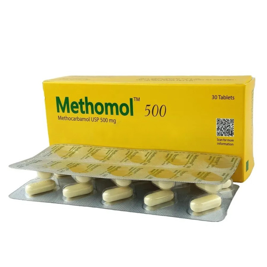 Methomol Tablet, Methocarbamol 500 mg