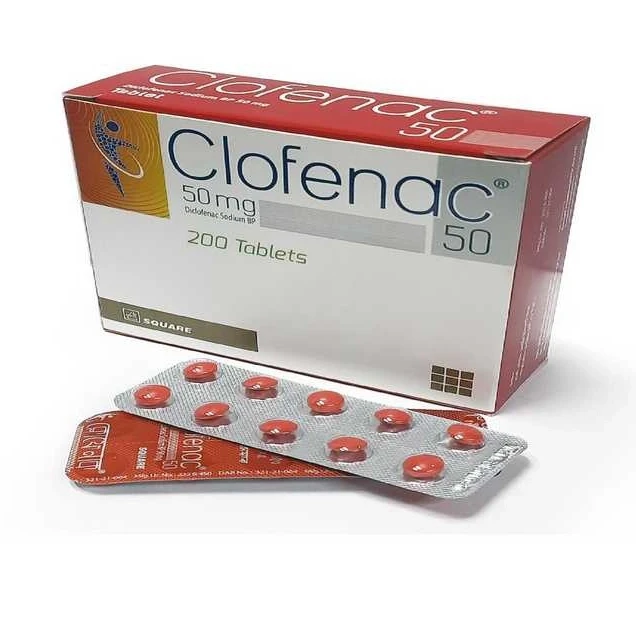 Clofenac Tablet , Diclofenac Sodium 50 mg