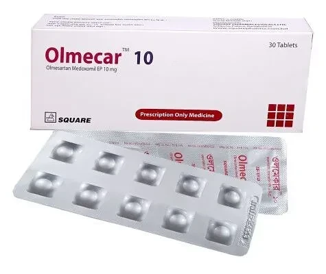 Olmecar Tablet, Olmesartan Medoxomil 10 mg