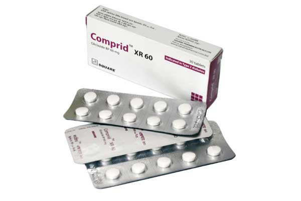 Comprid XR Tablet (Extended Release) , Gliclazide 60 mg