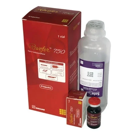 Revofer IV Injection or Infusion, Ferric Carboxymaltose 750 mg/15 ml