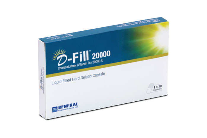 D-Fill Capsule Cholecalciferol [Vitamin D3] 2000 IU