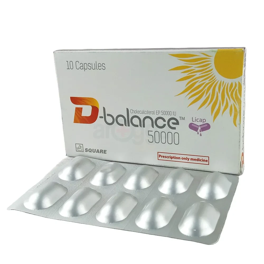 D-Balance Capsule, Cholecalciferol [Vitamin D3] 50000 IU