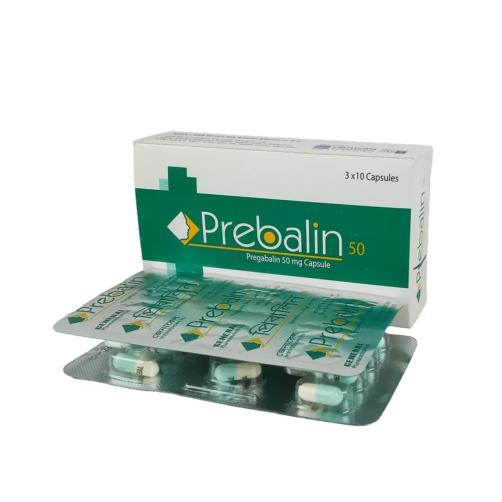 Prebalin Capsule, Pregabalin 50 mg
