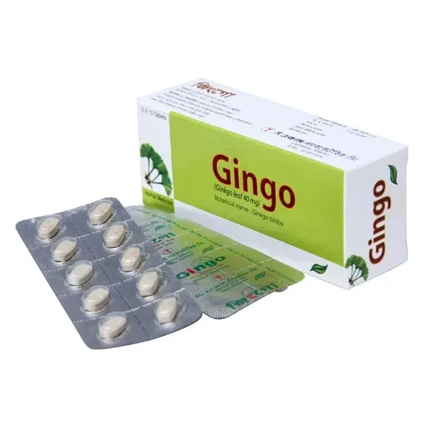 Gingo Capsule, Ginkgo Biloba 40 mg