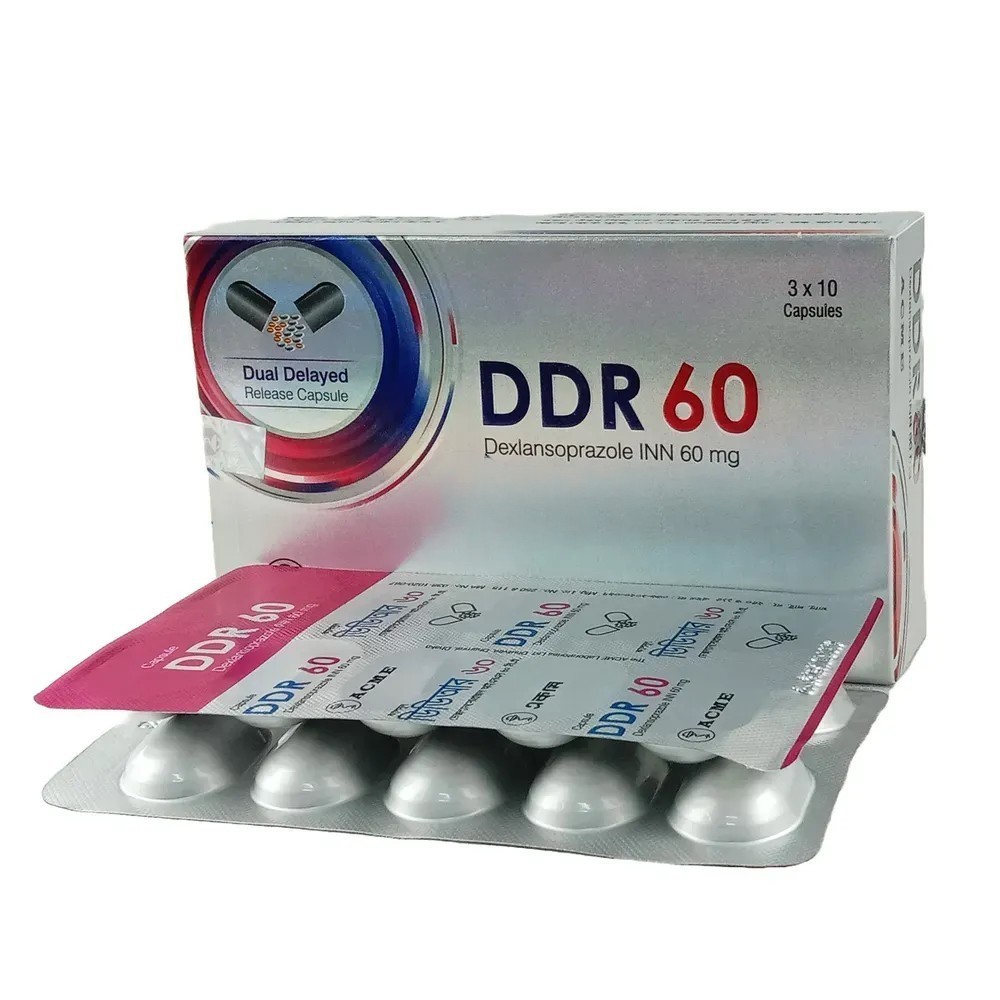 DDR Capsule (Enteric Coated), Dexlansoprazole 60 mg