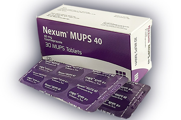 Nexum MUPS MUPS Tablet, Esomeprazole 40 mg