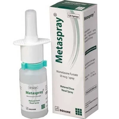 Metaspray Nasal Spray120, Mometasone Furoate 50 mcg/spray