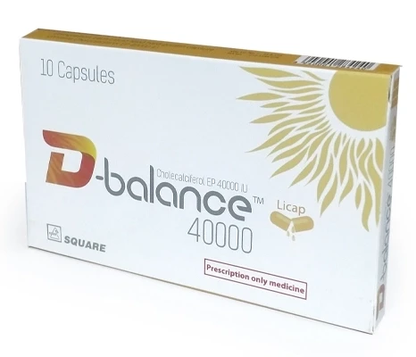 D-Balance Capsule, Cholecalciferol [Vitamin D3] 40000 IU