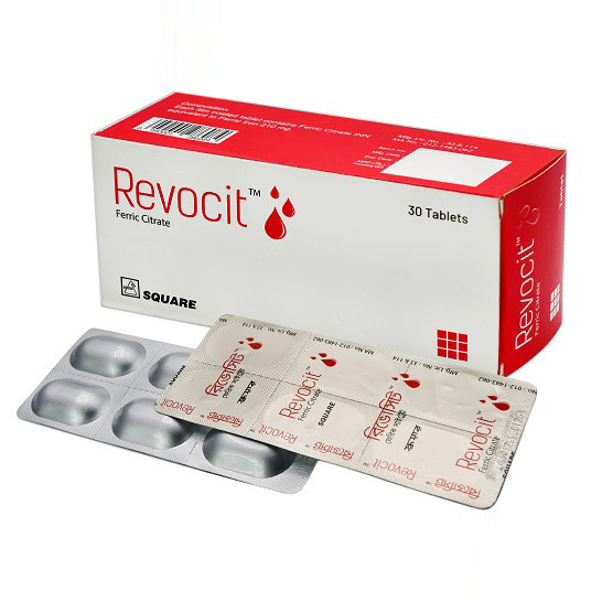 Revocit Tablet, Ferric Citrate 210 mg