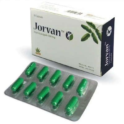 Jorvan Capsule, Jogaraj Guggulu 500 mg