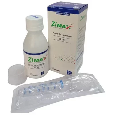 Zimax Powder for Suspension 50 ml drop, Azithromycin Dihydrate 200 mg/5 ml