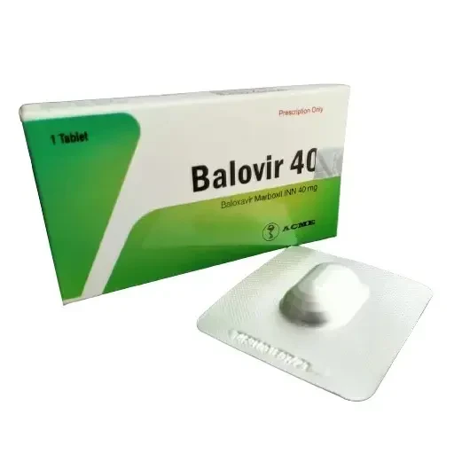 Balovir Tablet, Baloxavir Marboxil 40 mg