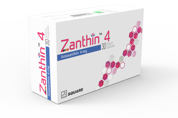 Zanthin Capsule, Astaxanthin 4 mg