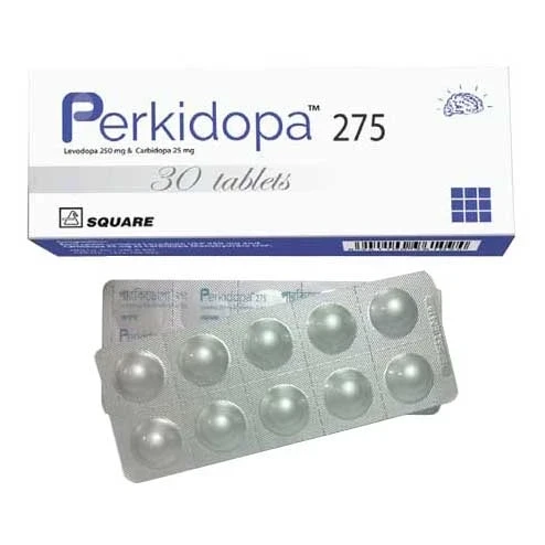 Perkidopa Tablet, Levodopa + Carbidopa 250 mg+25 mg