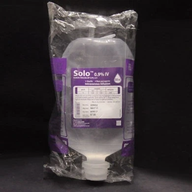 Solo IV Infusion 500ml, Sodium Chloride 0.9%